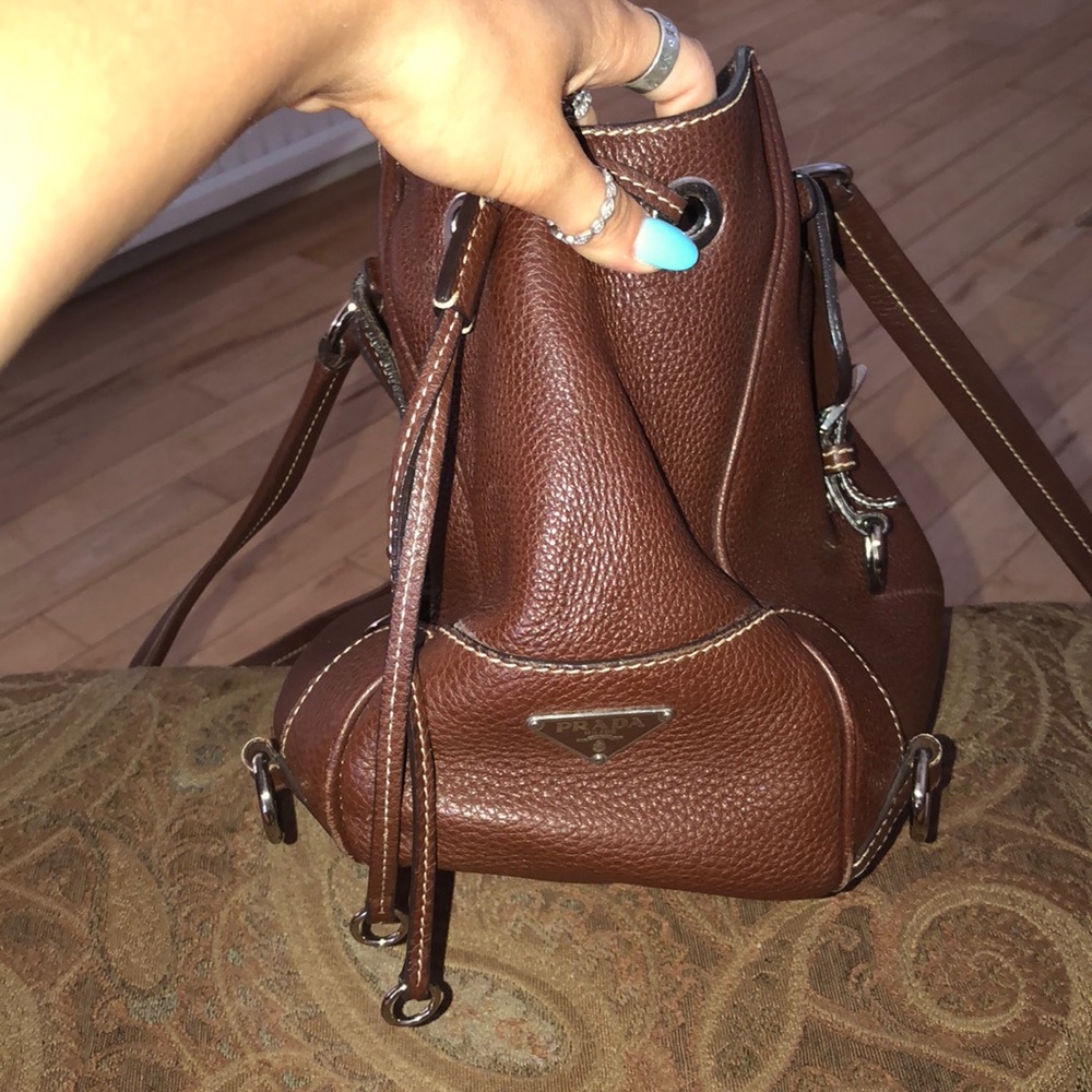 Brown Prada purse - Picture 5 of 6